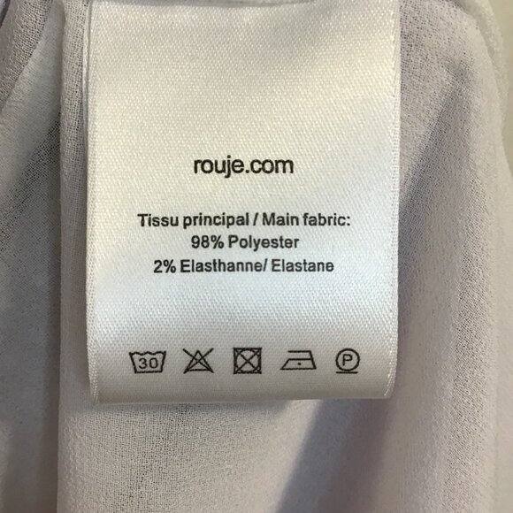 Rouje Gabin Purple Dress Size M - Picture 13 of 14